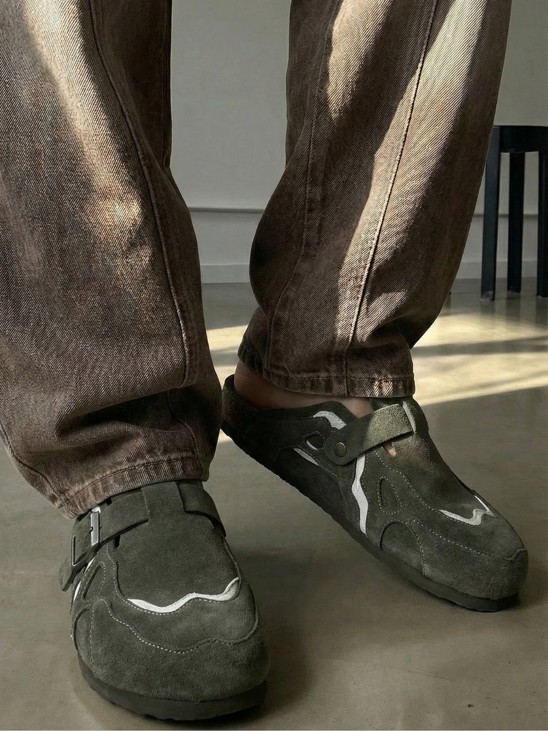 Détail matière Wavey Clogs